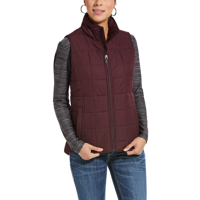 Ariat REAL Crius - Gilet Bordeaux Dames - 12942-975